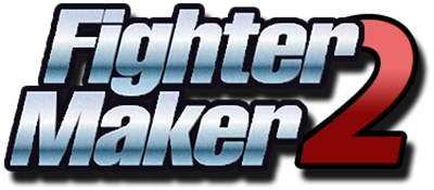 Fighter Maker 2 title screen for Playstation 2